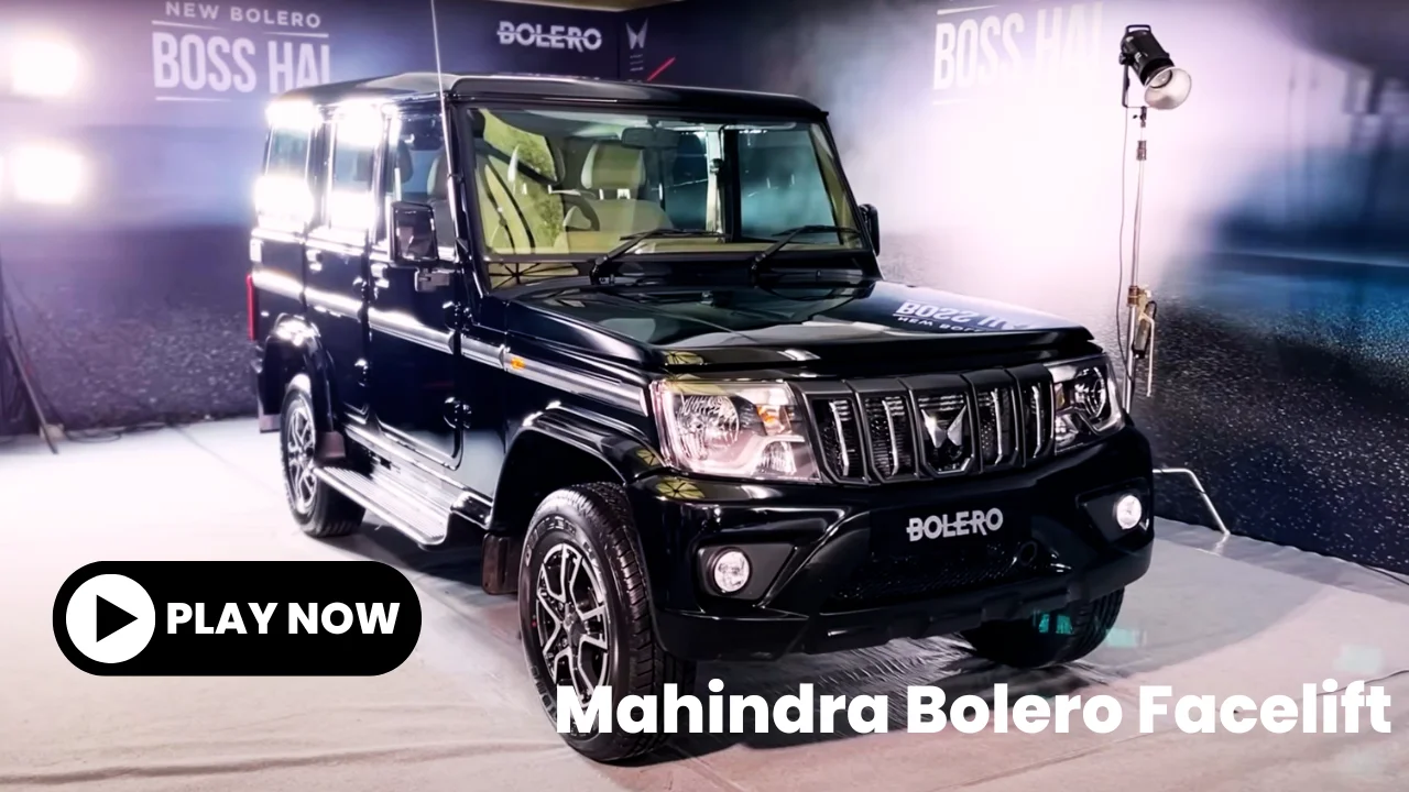 Mahindra Bolero Facelift