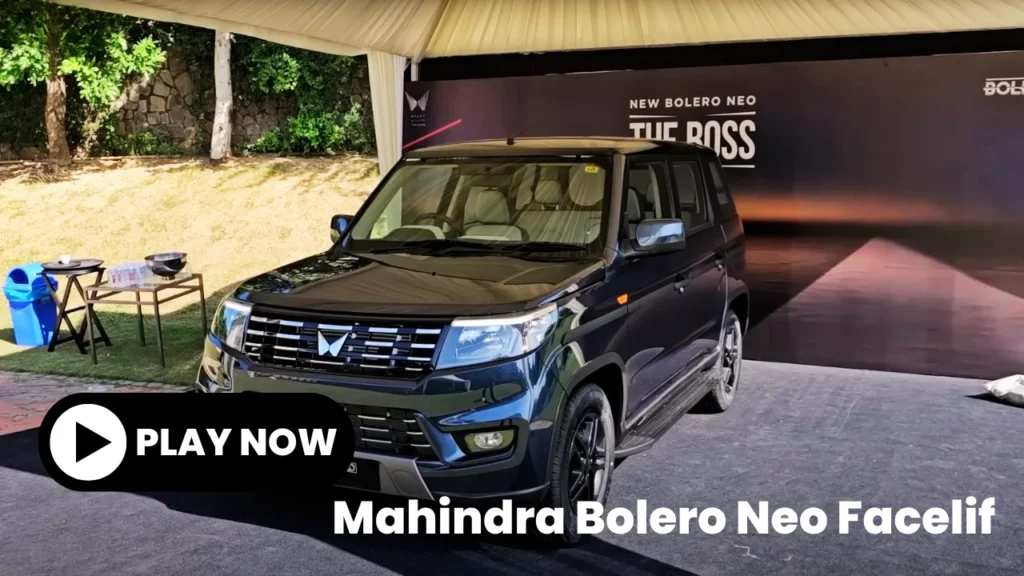 Mahindra Bolero Neo Facelift
